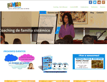 Tablet Screenshot of familiaycoaching.com